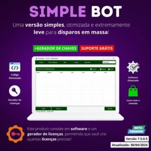 Software SimpleBot – Disparador para WhatsApp 20